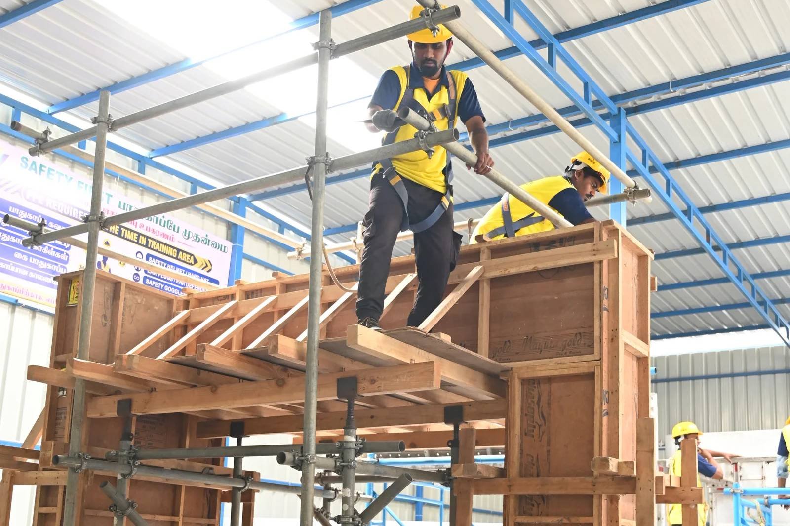 Assistant Shuttering Carpenter Training